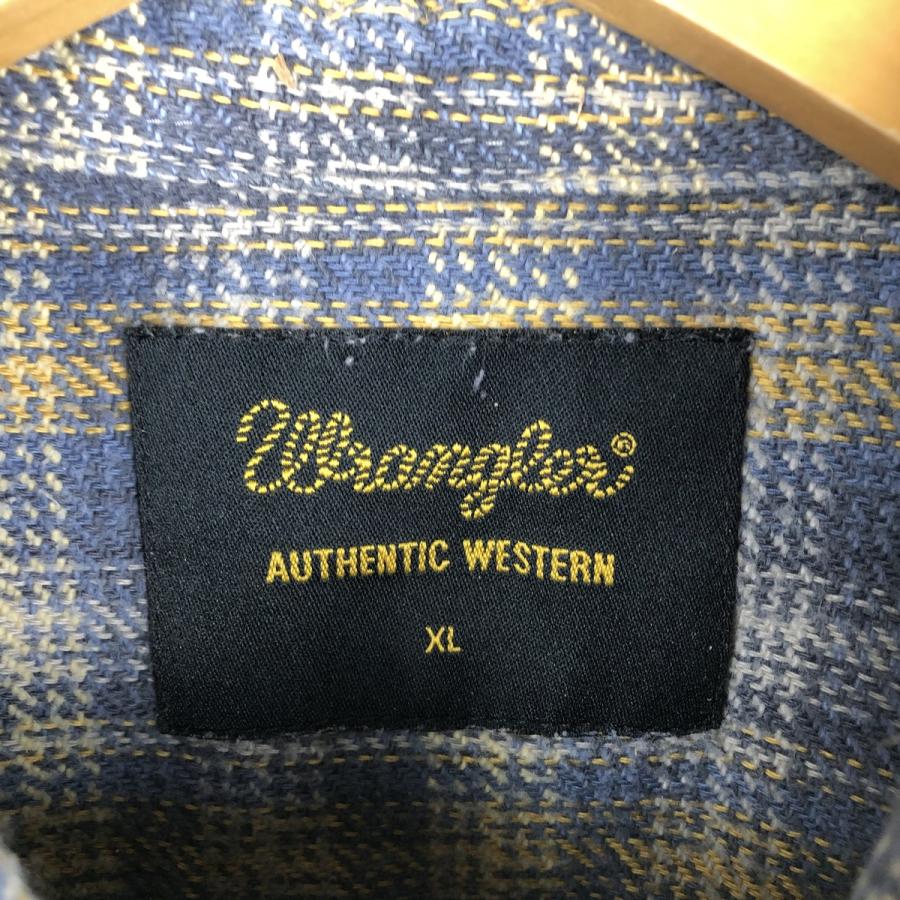 Wrangler（ラングラー） 古着 Wrangler AUTHENTIC WESTERN 長袖