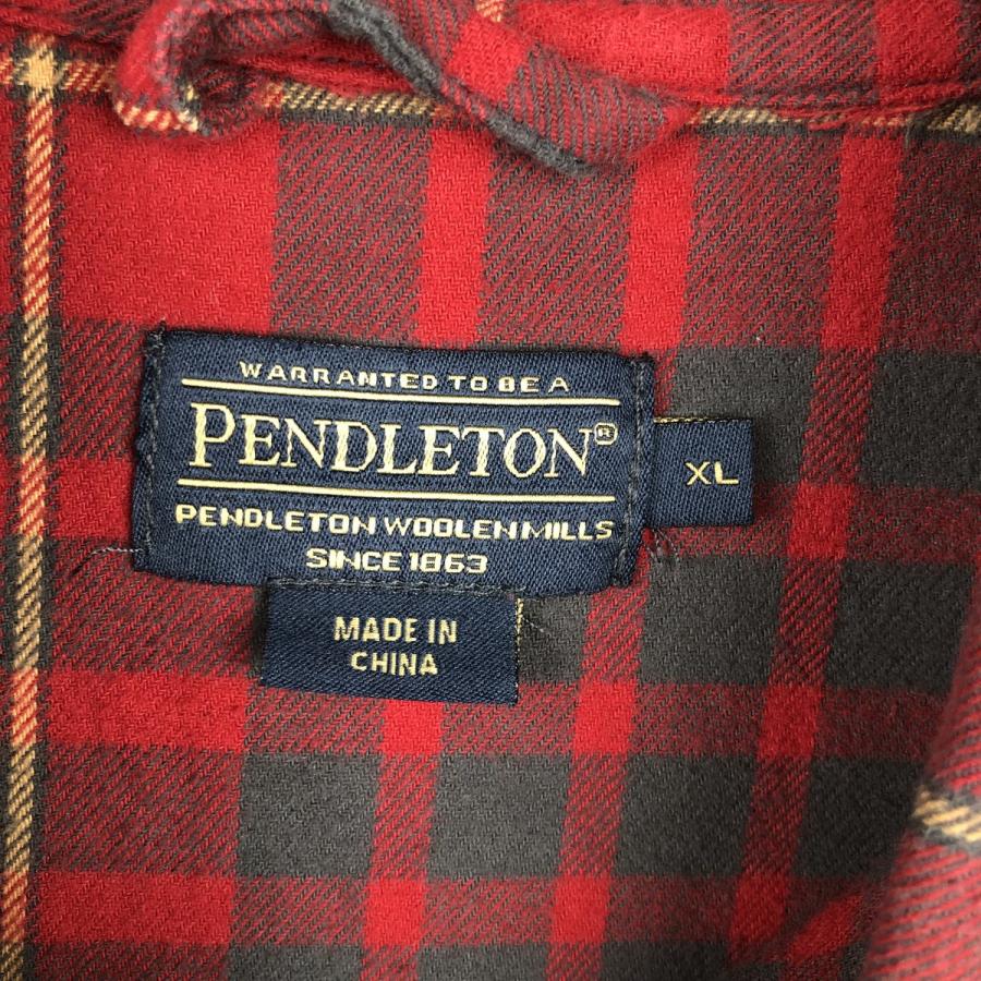 PENDLETON（ペンドルトン） 古着 長袖 フランネルチェックシャツ