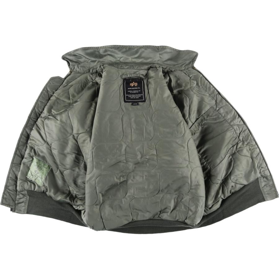 古着 民間品 アルファ ALPHA CWU-45/Pタイプ ミリタリー 中綿入り