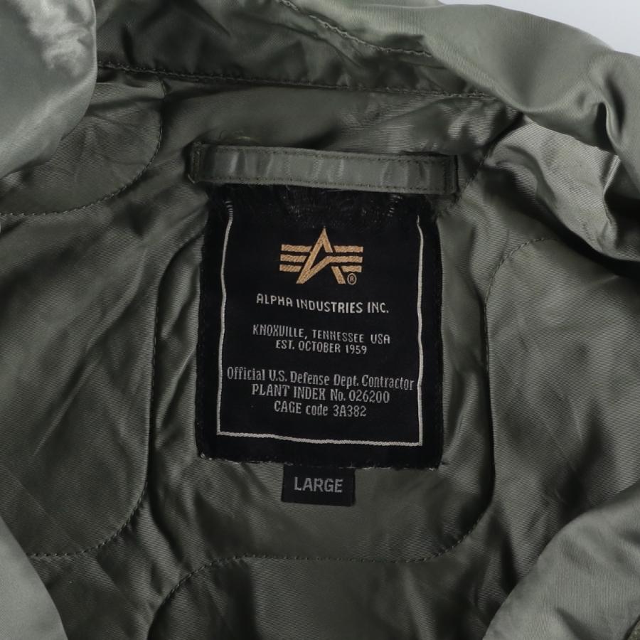 古着 民間品 アルファ ALPHA CWU-45/Pタイプ ミリタリー 中綿入り