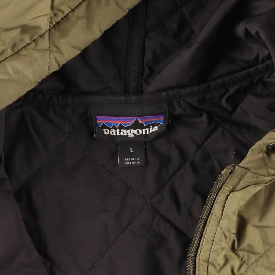 patagonia（パタゴニア） 古着 ダイアモンドキルトボマーフーディ