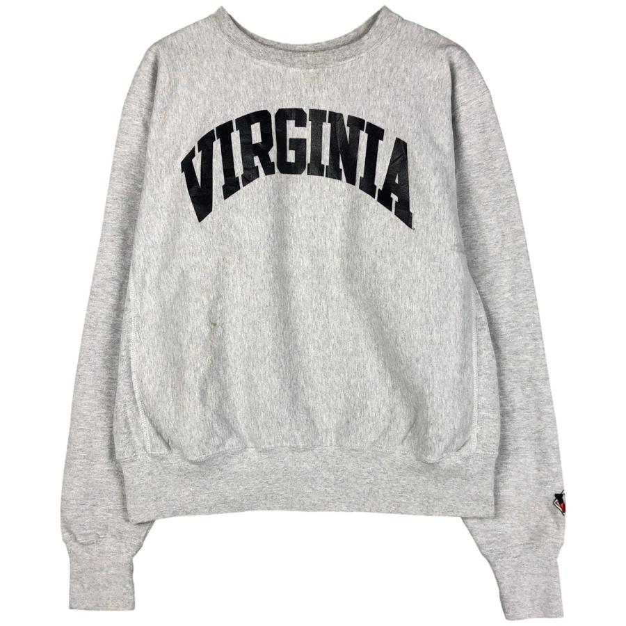 90s USA製　vintageビンテージ半袖スウェット カレッジ柄 90s ビンテージ スウェット ラグラン カレッジ プリント アニマル柄 90