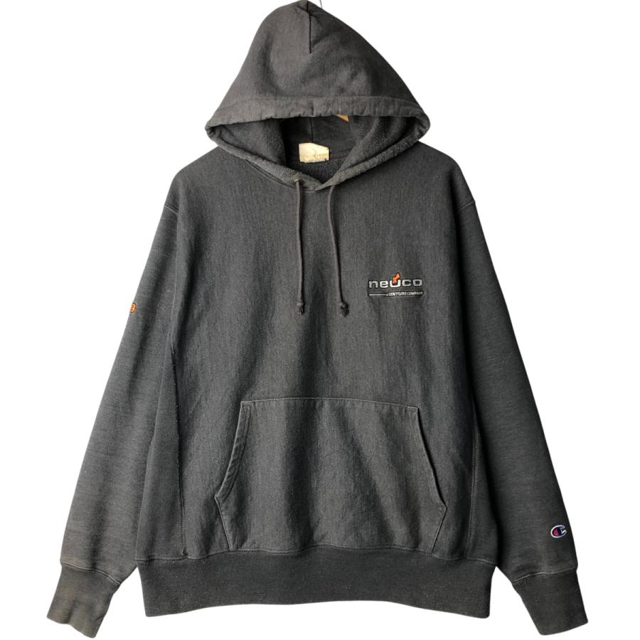 古着 チャンピオン Champion REVERSE WEAVE リバースウィーブ NEUCO アドバタイジング スウェットプルオーバーパーカー メンズL相当/eaa598430 Champion（チャンピオン） 古着 REVERSE WEAVE リバースウィーブ NEUCO