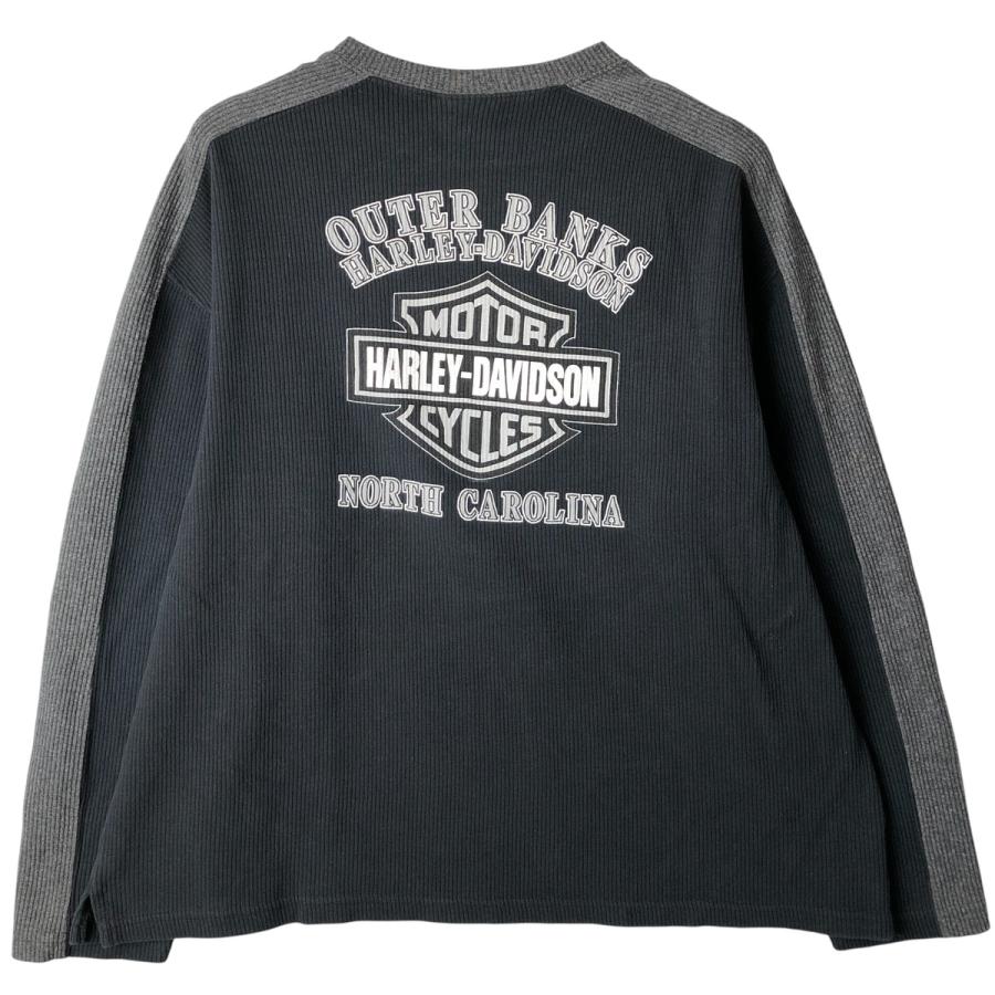 古着 ハーレーダビッドソン Harley-Davidson サーマルロングTシャツ