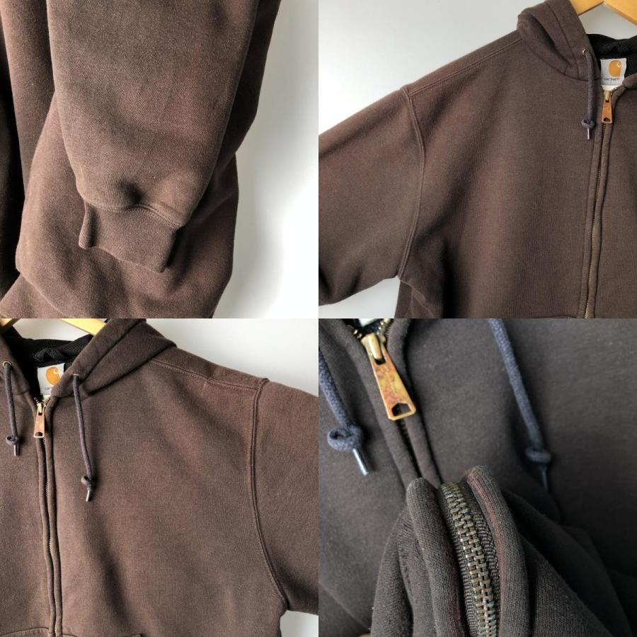 Carhartt（カーハート） 古着 スウェットフルジップパーカー メンズXL