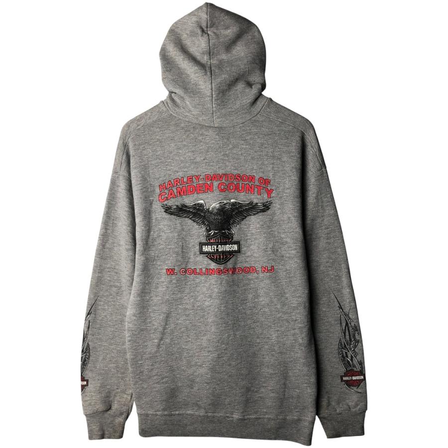 古着 00年代 ハーレーダビッドソン Harley-Davidson 鷲柄 イーグル柄