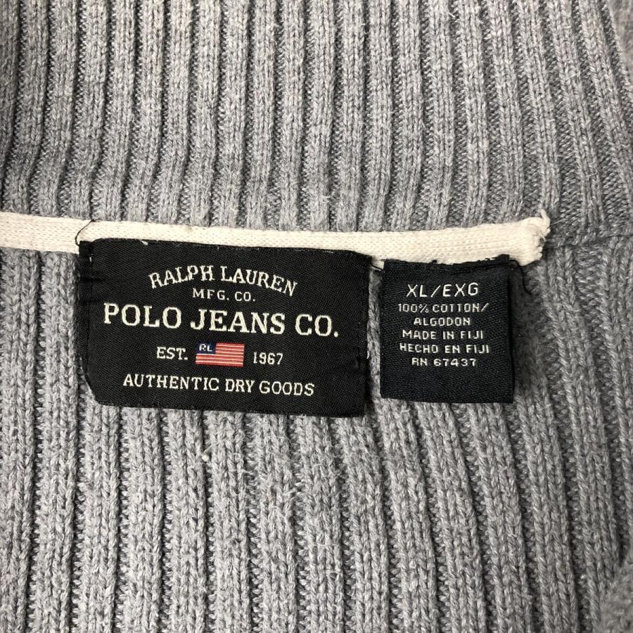 古着 ラルフローレン Ralph Lauren POLO JEANS COMPANY リブ編み