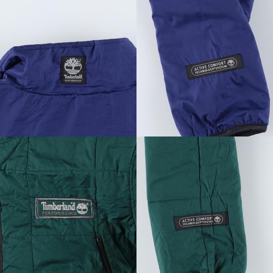 Timberland（ティンバーランド） 古着 90~00年代 リバーシブル 中綿