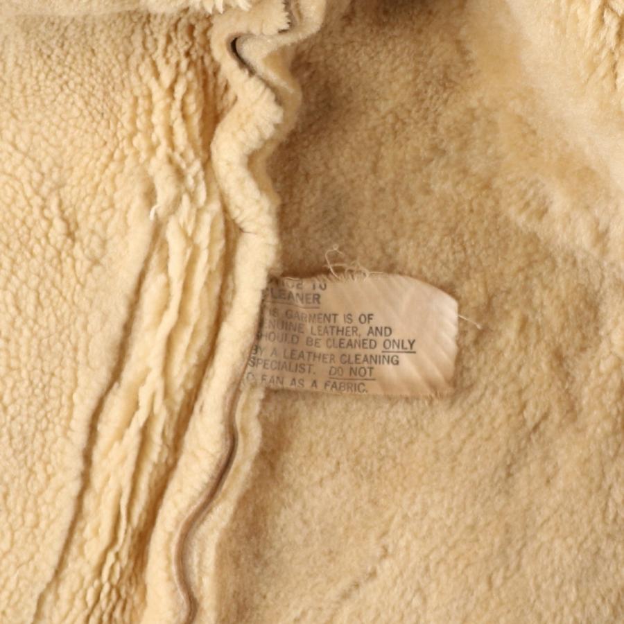 古着 70年代 Buckboard シープスキン ムートンジャケット メンズM相当
