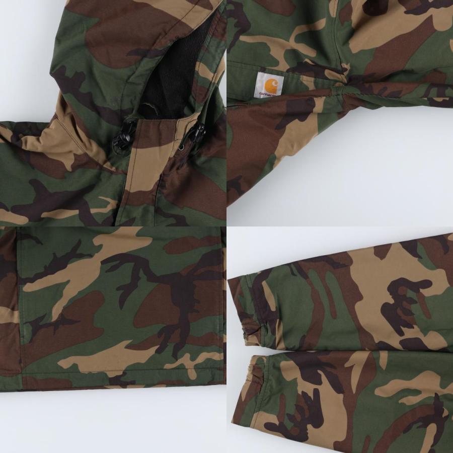 Carhartt（カーハート） 古着 Carhartt NIMBUS PULLOVER 迷彩柄 ウッド