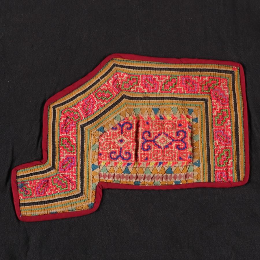 古着 民族柄 エスニック柄 モン族 リバーシブル ジップアップ