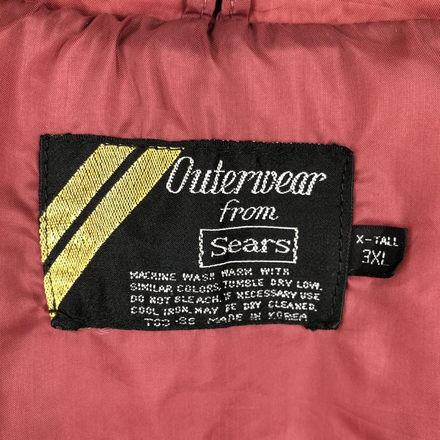 古着 ビッグサイズ 70~80年代 シアーズ Sears 中綿ベスト メンズXXXL相当 ヴィンテージ/eaa598542 古着 ビッグサイズ 70~80年代 シアーズ Sears 中綿ベスト メンズXXXL