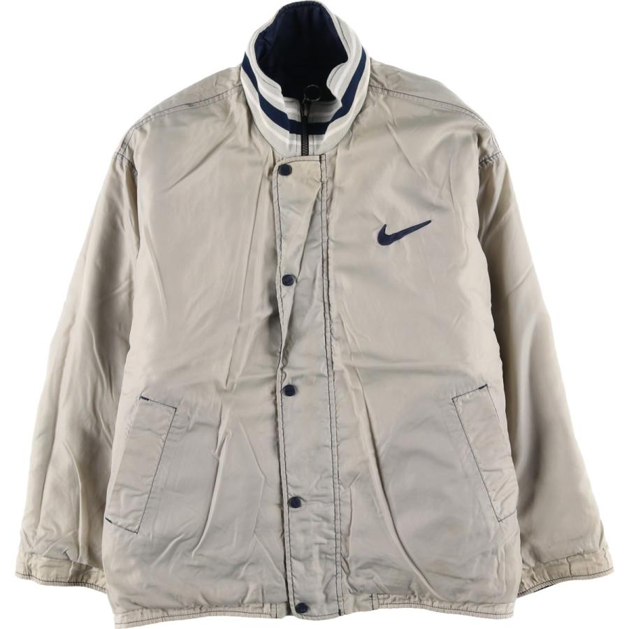 NIKE（ナイキ） 古着 90~00年代 バックロゴ リバーシブル 中綿