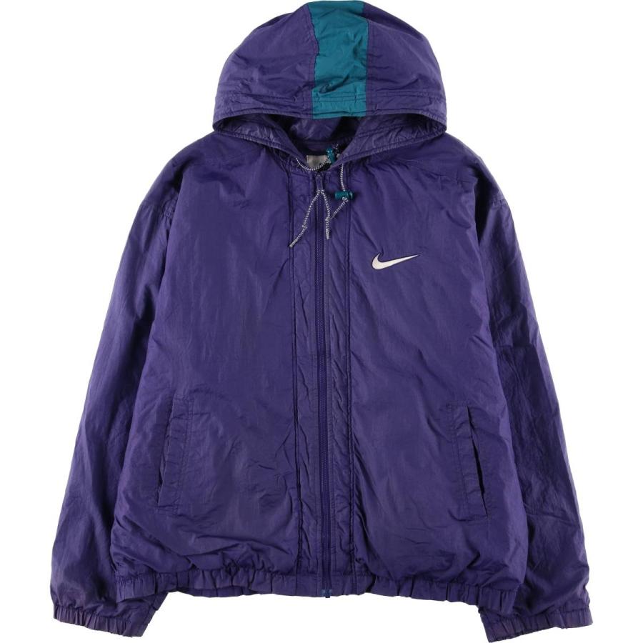 古着 90年代 ナイキ NIKE 中綿パーカー パファージャケット メンズL相当 ヴィンテージ/eaa598571 NIKE（ナイキ） 古着 90年代 中綿パーカー パファージャケット メンズL