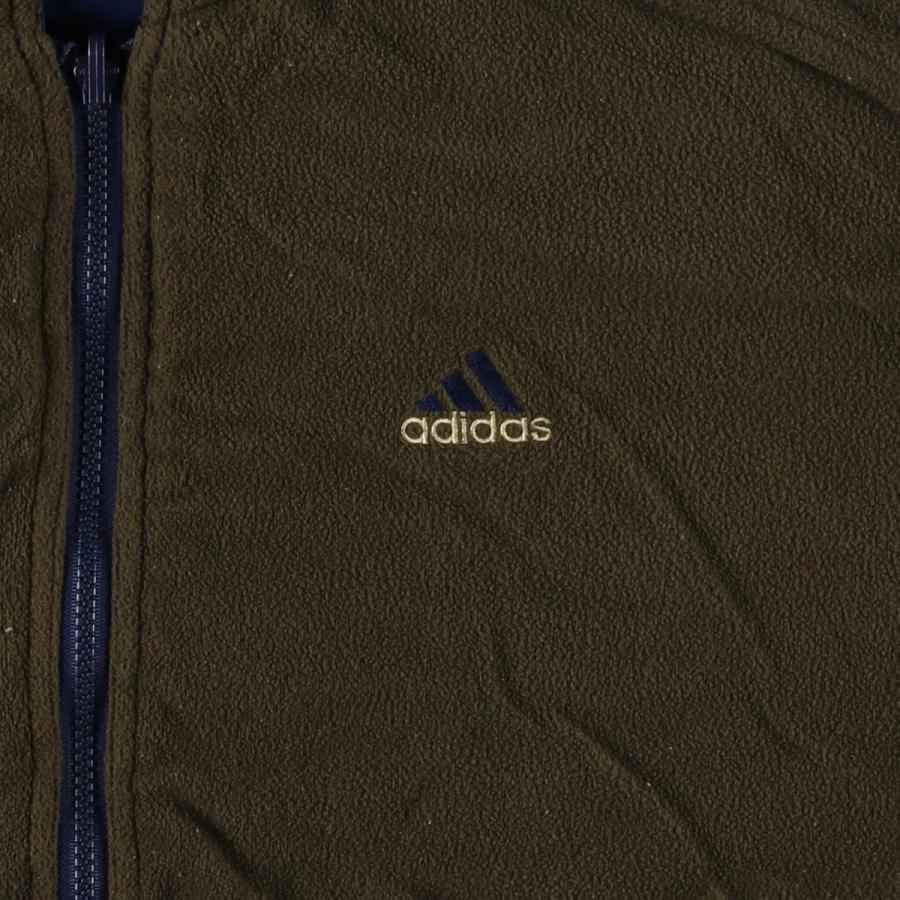 adidas（アディダス） 古着 90~00年代 リバーシブル 中綿パーカー