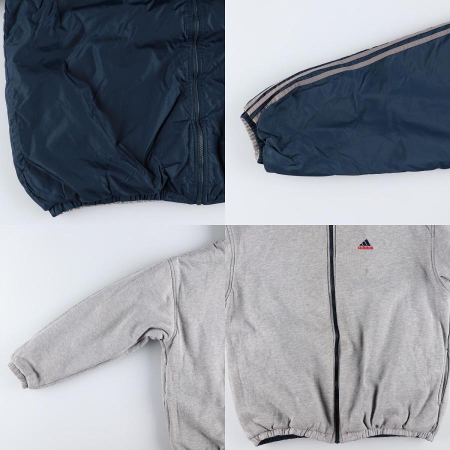 adidas（アディダス） 古着 80~90年代 リバーシブル バックロゴ 中綿
