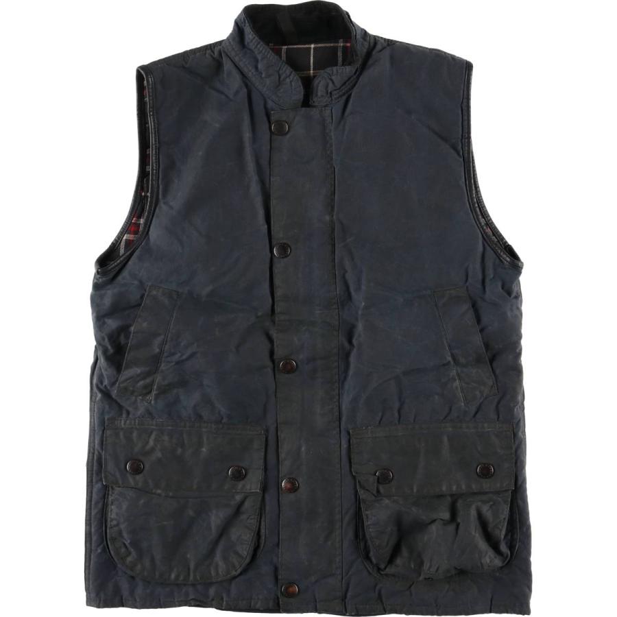 Barbour オイルドベスト 英国製 バブアー オイルドベスト ワックスコットン ウエストモアランド
