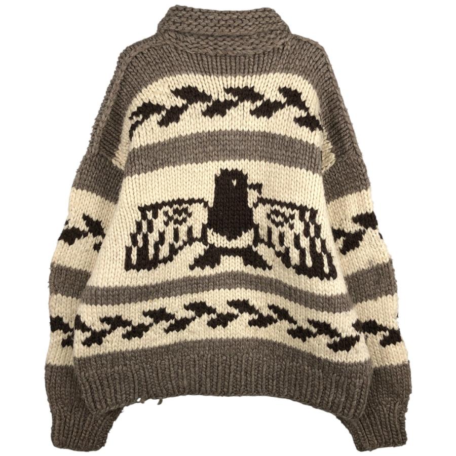 ★希少★RRL ダブルアールエル サンダーバード　カウチンカーディガン　L 総柄 RRL ダブルアールエル ウール カーディガン XL