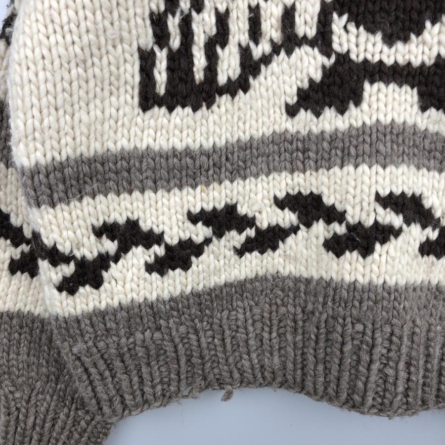 ★希少★RRL ダブルアールエル サンダーバード　カウチンカーディガン　L 総柄 RRL ダブルアールエル ウール カーディガン XL