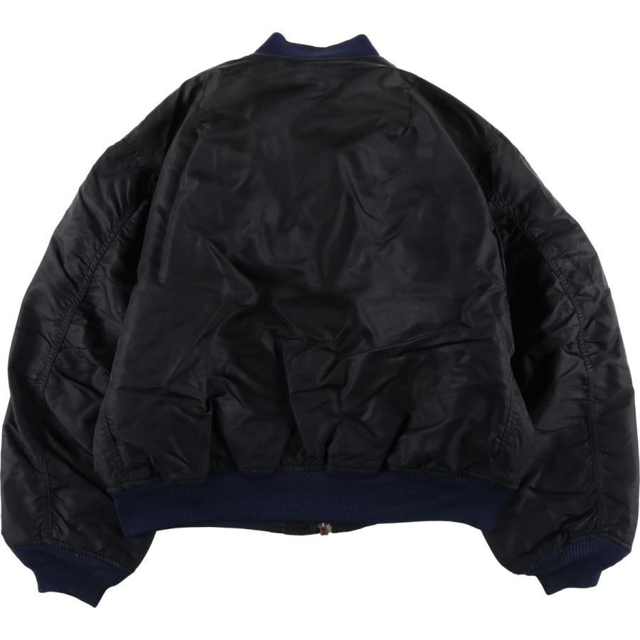 古着 民間品 WILKER INDUSTRIES MA-1タイプ 中綿入り ミリタリー