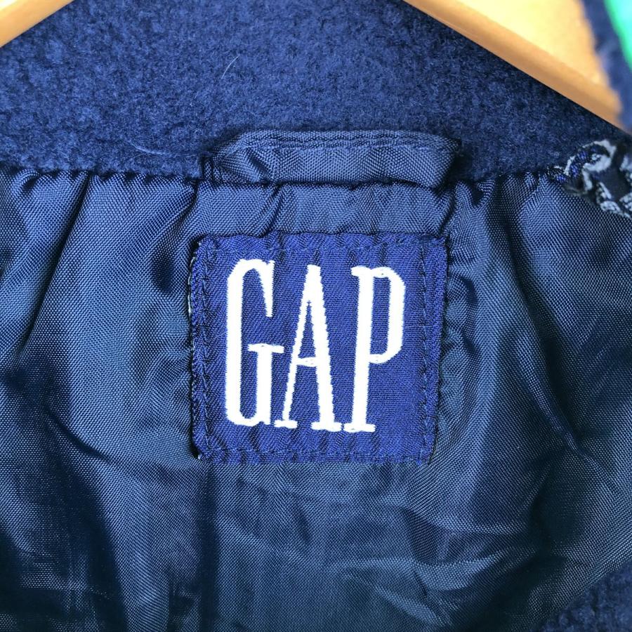 古着 90年代 ギャップ GAP オールドギャップ ハーフジップ ナイロンxフリースジャケット メンズL相当 ヴィンテージ/eaa598731 GAP（ギャップ） 古着 90年代 オールドギャップ ハーフジップ ナイロン