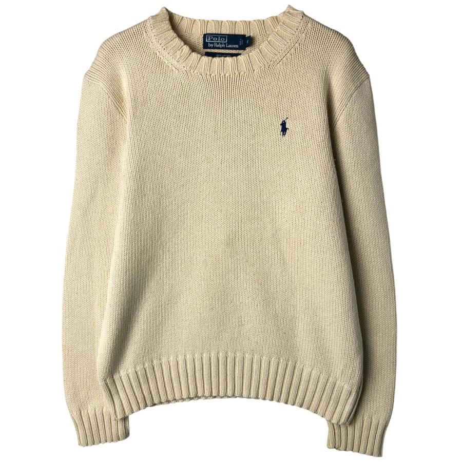 古着 ラルフローレン Ralph Lauren POLO by コットンニットセーター 