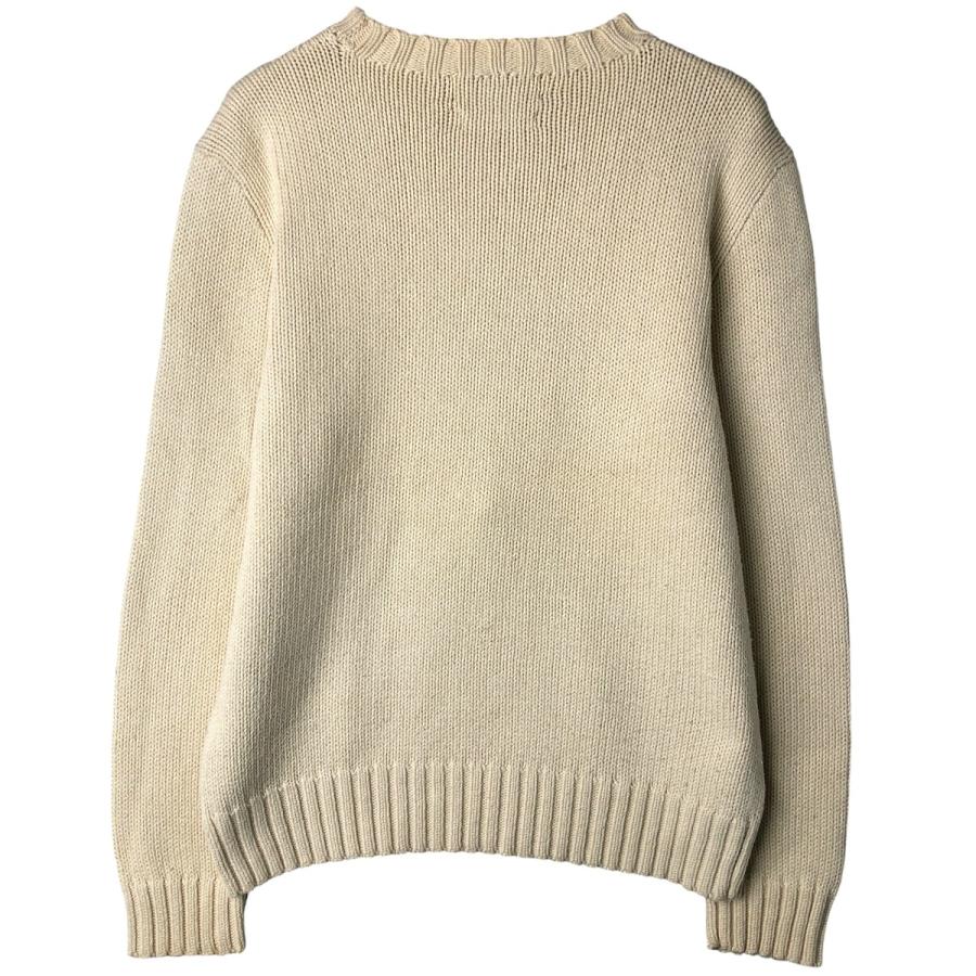 古着 ラルフローレン Ralph Lauren POLO by コットンニットセーター