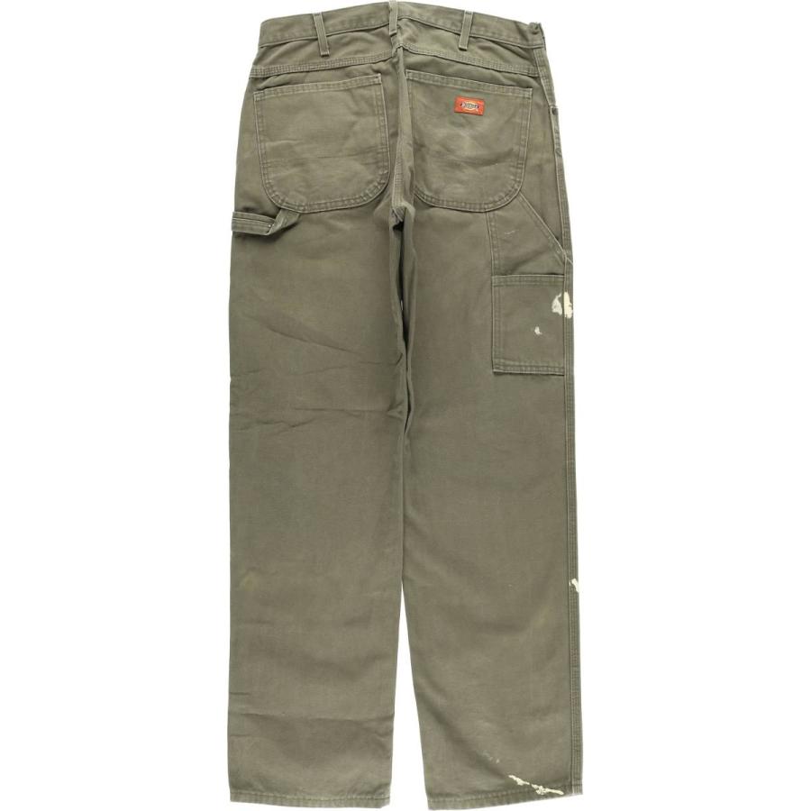 ディッキーズ　ペインターパンツ　ダック　ペンキ　アメリカ古着　W32 3058 ディッキーズ ペインターパンツ ダック ペンキ アメリカ古着 W32 3058