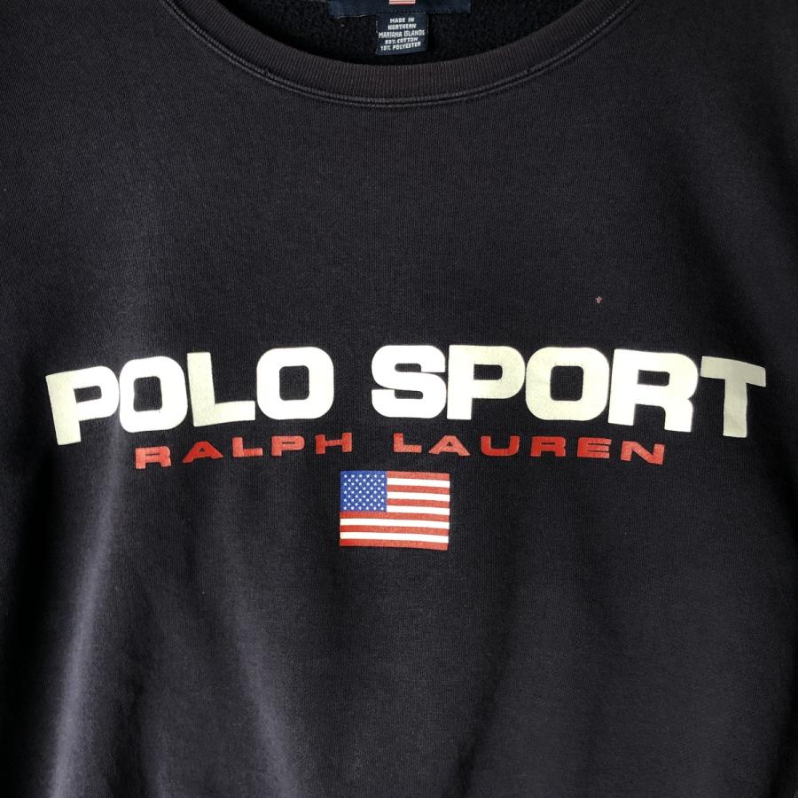 古着 90年代 ラルフローレン POLO SPORT ポロスポーツ デカロゴ ロゴ