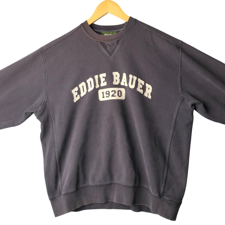 Eddie Bauer（エディーバウアー） 古着 00年代 ロゴスウェットシャツ