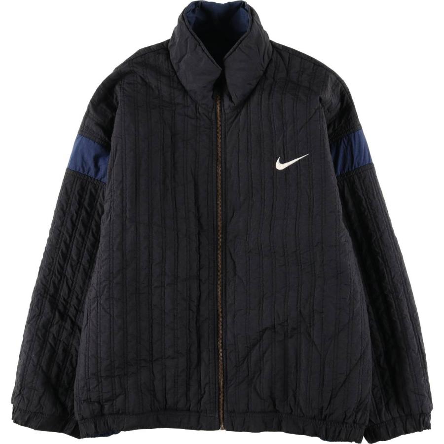 NIKE（ナイキ） 古着 90年代 リバーシブル バックロゴ 中綿ジャケット