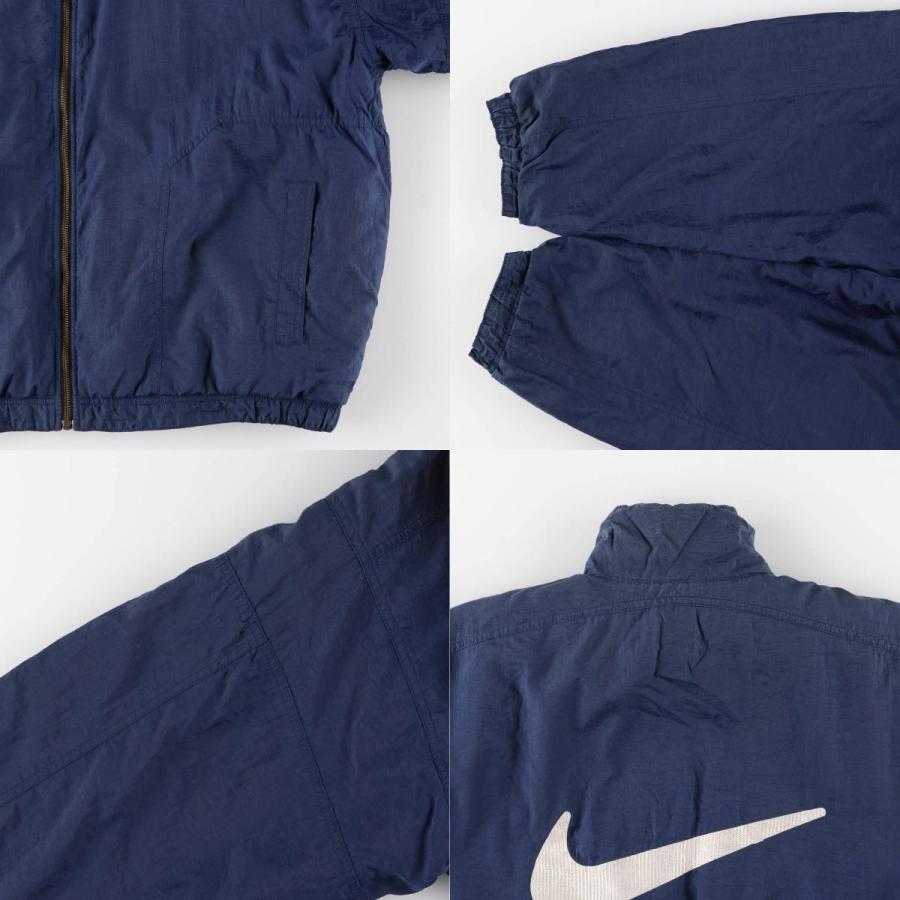 NIKE（ナイキ） 古着 90年代 リバーシブル バックロゴ 中綿ジャケット