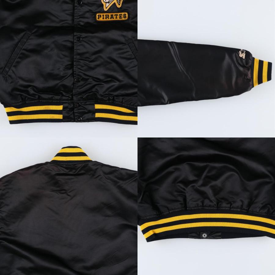 majestic MLBピッツバーグパイレーツ　ナイロン　スタジャン STARTER（スターター） 古着 80~90年代 MLB ピッツバーグパイレーツ