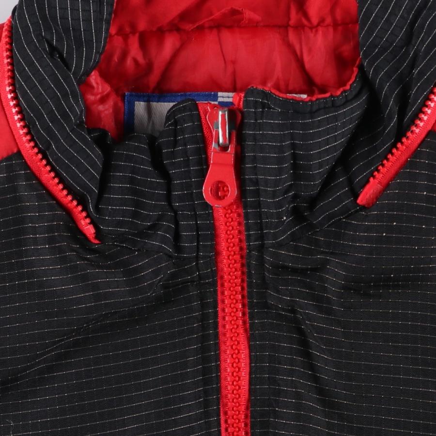 古着 LOGO Athletic NBA CHICAGOBULLS シカゴブルズ 中綿ジャケット
