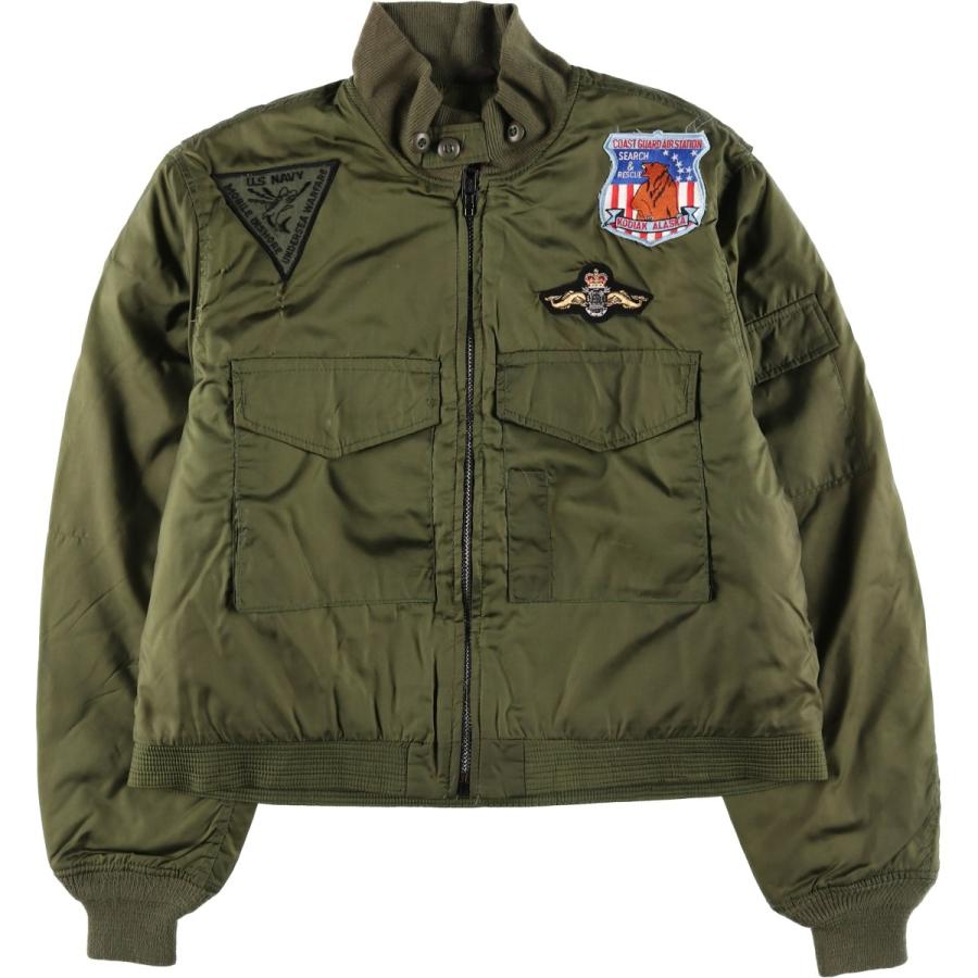 古着 民間品 G-8タイプ ミリタリー フライトジャケット USA製 メンズL