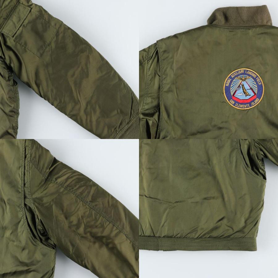 古着 民間品 G-8タイプ ミリタリー フライトジャケット USA製 メンズL