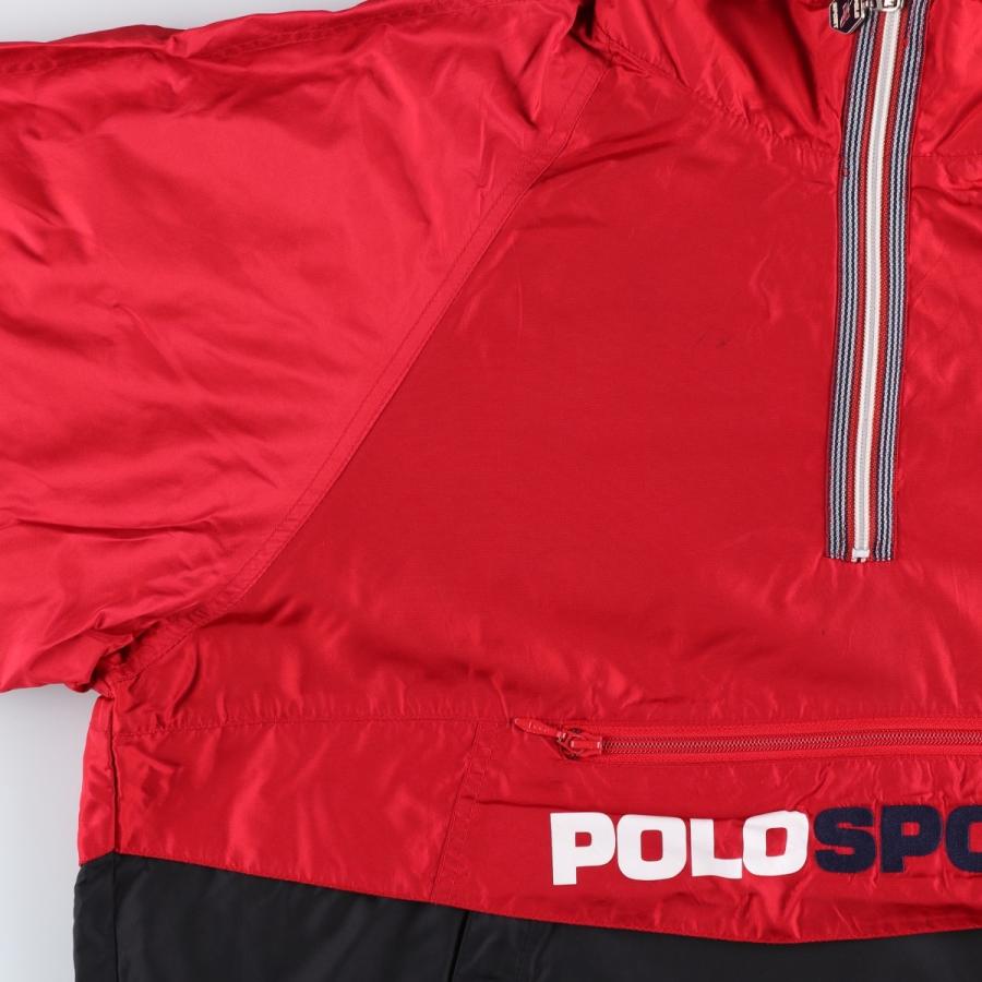 90's polo sport ralph lauren アノラック XL 古着 90年代 ラルフローレン Ralph Lauren POLO SPORT ポロスポーツ