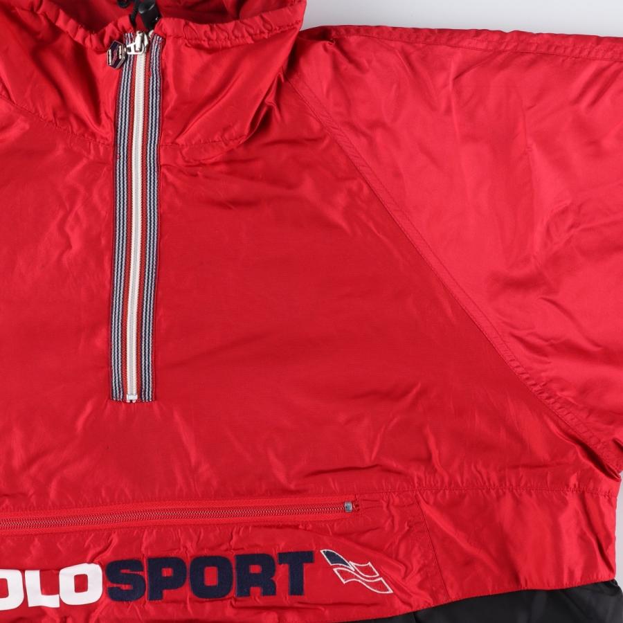 ポロラルフローレン　アノラックジャケット　POLO SPORT ビッグポニー 古着 90年代 ラルフローレン Ralph Lauren POLO SPORT ポロスポーツ