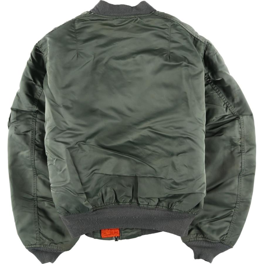 ALPHA 80s 90s USA製 ビンテージ MA-1 フライトジャケット 90s アメリカ製 ALPHA INDUSTRIES アルファインダストリーズ MA-1