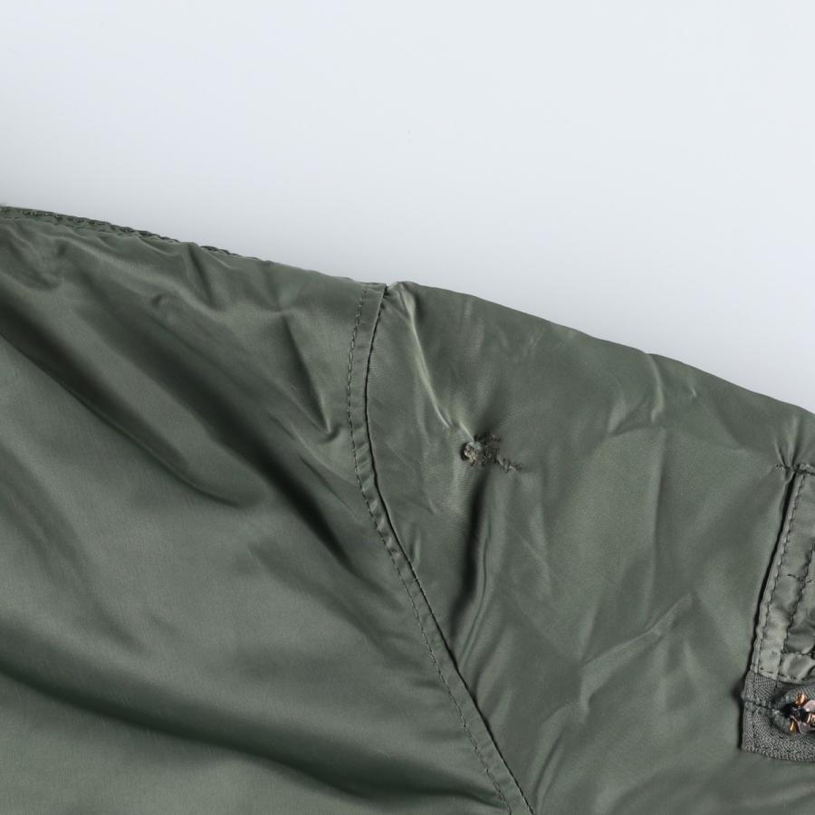 古着 80~90年代 アルファ ALPHA MA-1タイプ 中綿入り ミリタリー