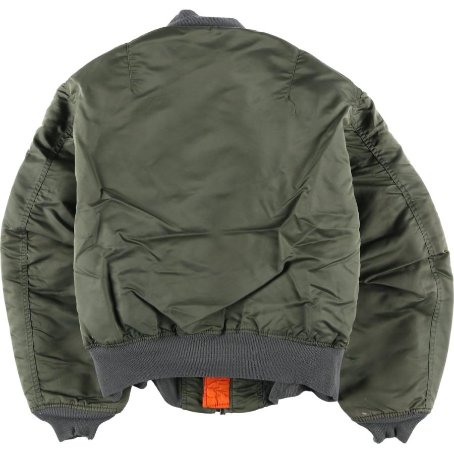 古着 90年代 民間品 アルファ ALPHA MA-1タイプ 中綿入り ミリタリー