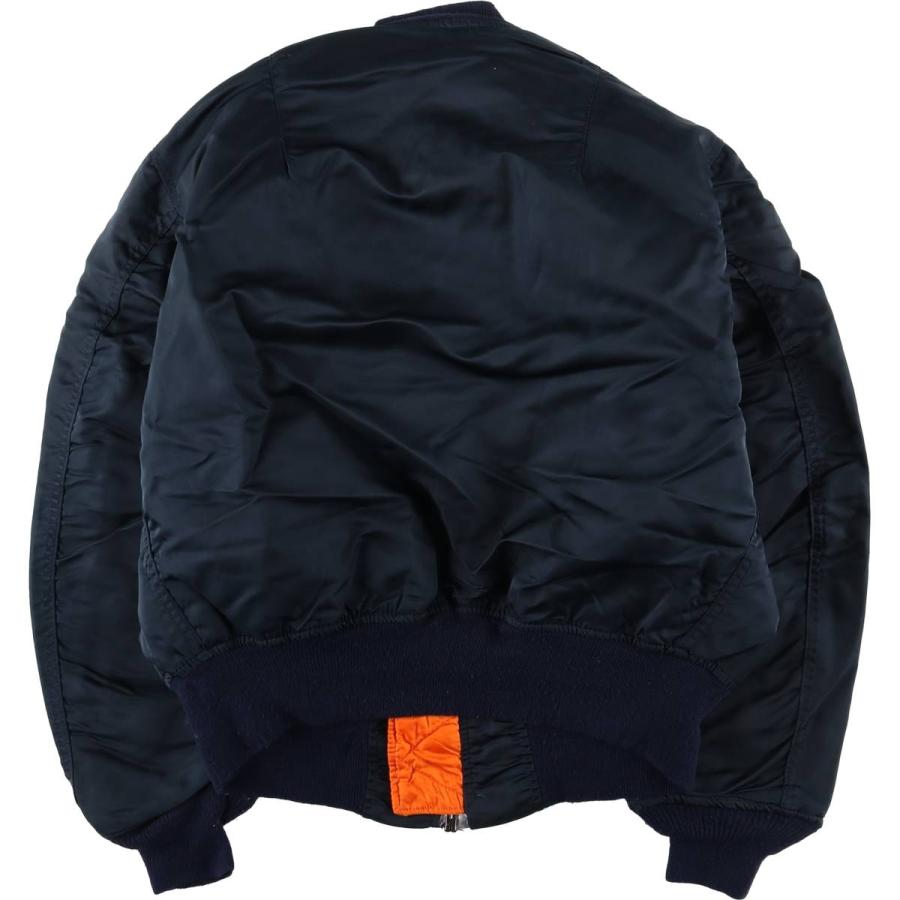 古着 90年代 民間品 アルファ ALPHA MA-1タイプ 中綿入り ミリタリー