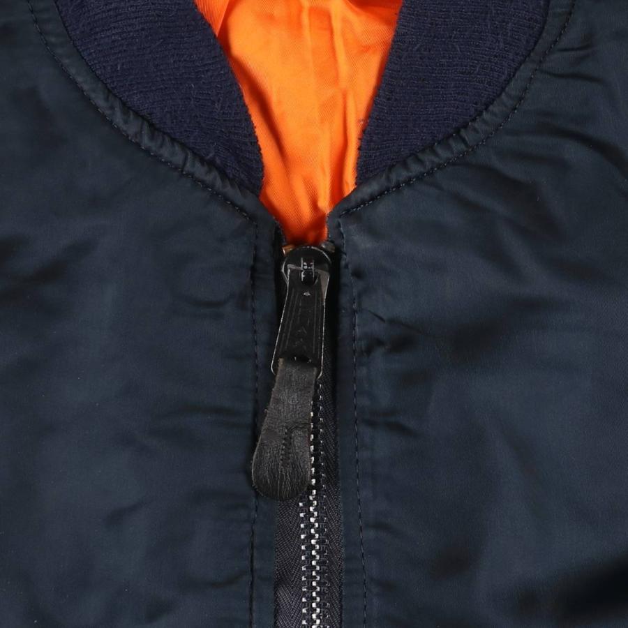 90s ALPHA MA-1 フライトジャケット XL archive 短丈 アルファ ALPHA 90s ヴィンテージ MA-1 フライトジャケット