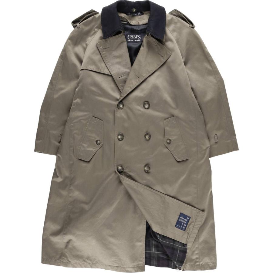 古着 ラルフローレン Ralph Lauren CHAPS チャップス トレンチコート