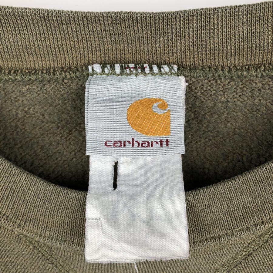 Carhartt（カーハート） 古着 ワンポイントロゴスウェットシャツ