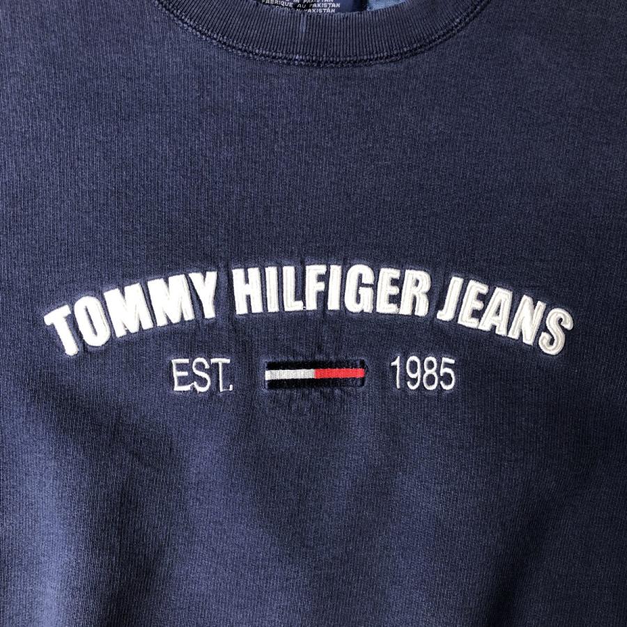 TOMMY HILFIGER（トミー・ヒルフィガー） 古着 90年代 ロゴスウェット