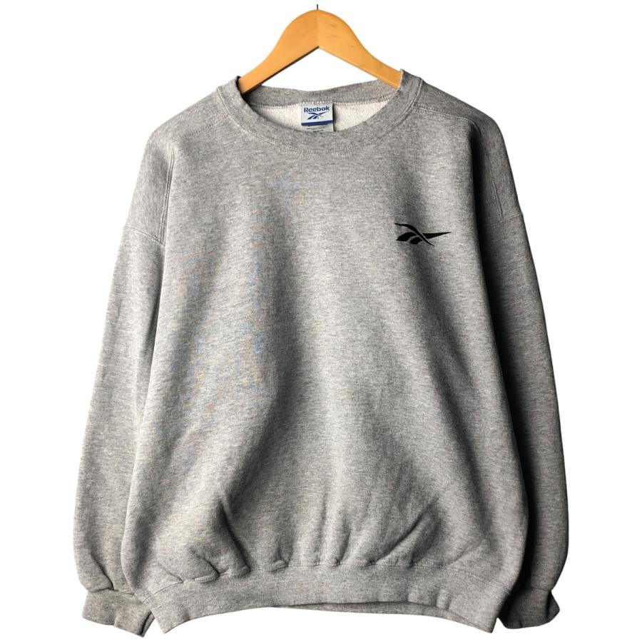 Reebok（リーボック） 古着 00年代~ ワンポイントロゴスウェットシャツ 