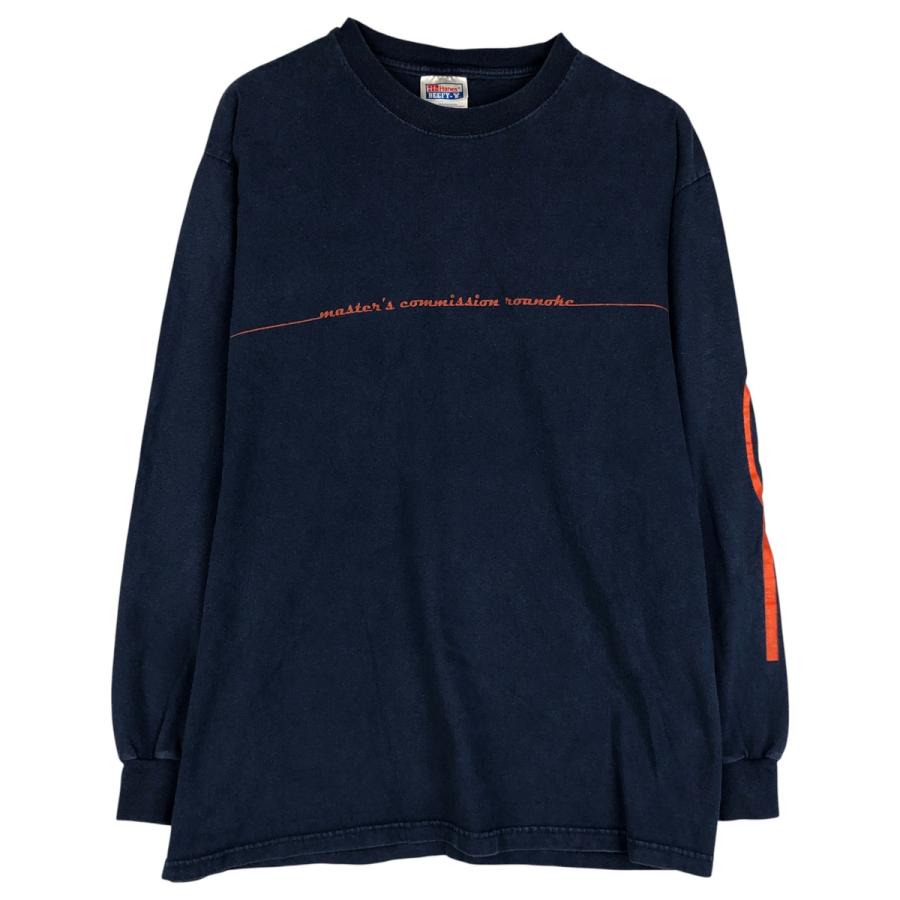 Hanes（ヘインズ） 古着 90年代 Hanes BEEFY-T 青タグ ロングTシャツ