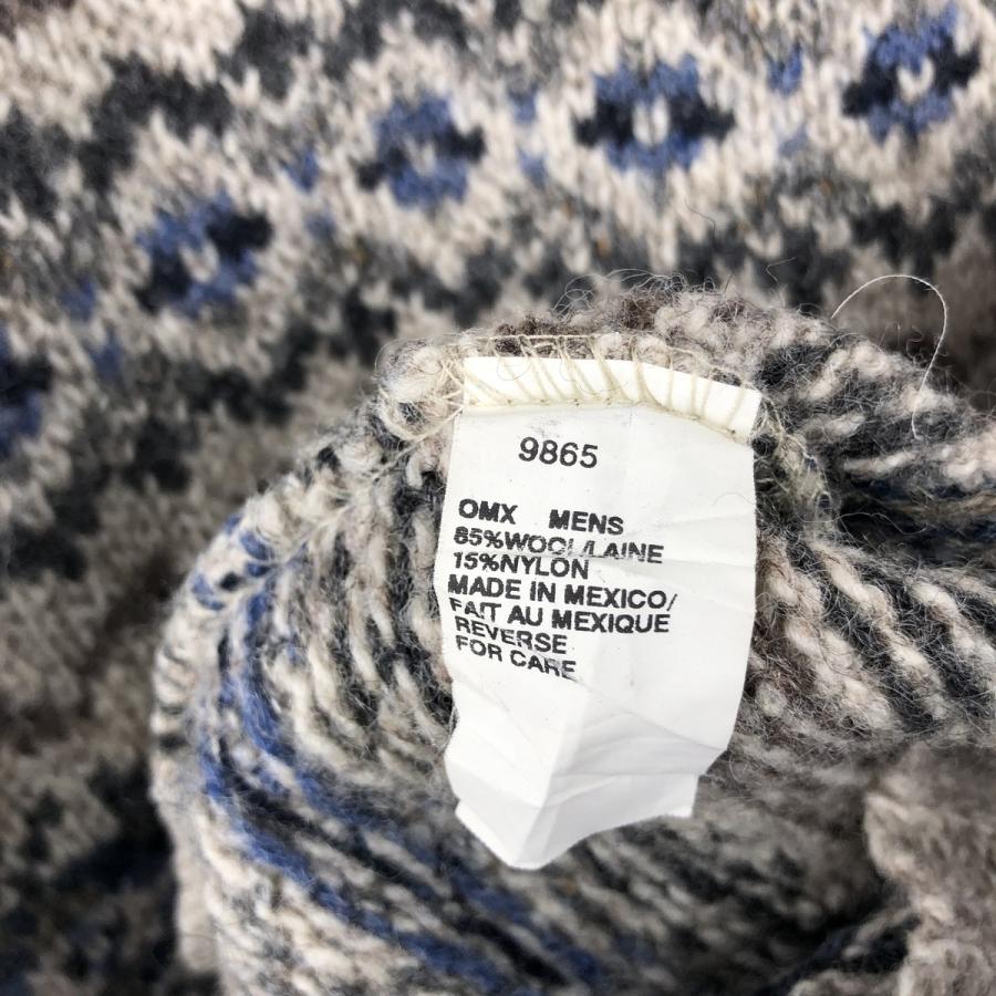 WOOLRICH（ウールリッチ） 古着 90~00年代 総柄 フェアアイル柄 ウール
