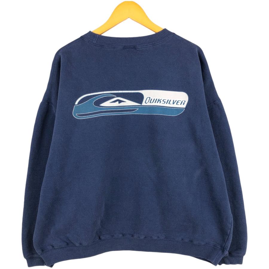 古着 90年代 Quiksilver ロゴスウェットシャツ トレーナー メンズXL相当 ヴィンテージ/eaa599212 古着 90年代 Quiksilver ロゴスウェットシャツ トレーナー メンズXL
